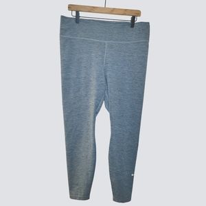 Nike Heather Blue Leggings